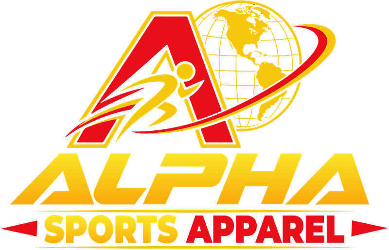 Alpha Sports Apparel logo for custom sportswear, apparel and promotional products